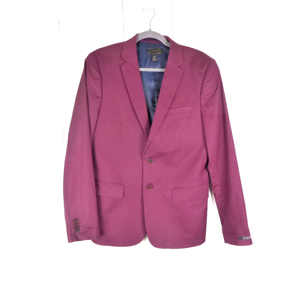 Scotch and Soda Blazer Sport Jacket Mens SZ 48 US M Business Casual Career